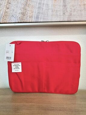 Delfonics Utility Pouch for Carrying Tools Cotton Pouch in Red NWT